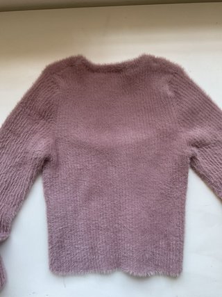 Jersey/Camiseta de Bershka rosa con pelito