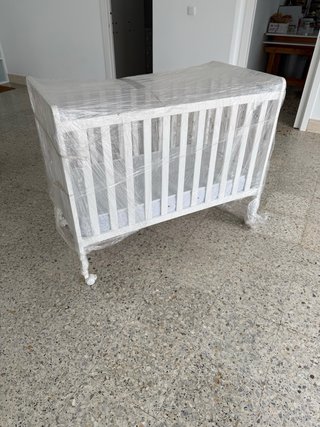Cuna Micuna Blanca + Colchón