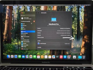 MacBook Pro 13 2018 Touchbar Plata