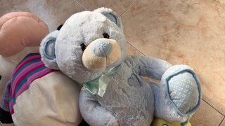 Lote de peluches para bebé