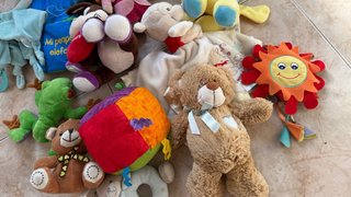 Lote de peluches para bebé