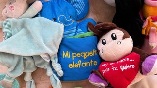 Lote de peluches para bebé
