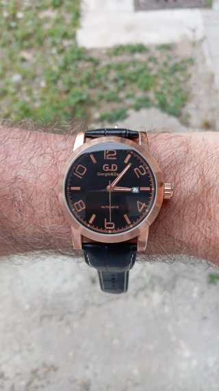 Orologio Giorgio&D. Automatico Oro Nero
