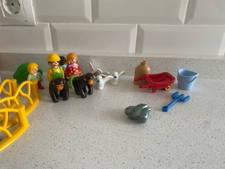 Playmobil Zoo con figuras y animales