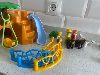 Playmobil Zoo con figuras y animales