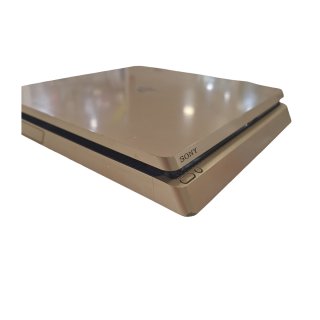 PS4 Slim 500GB Dorada + Mando Rojo