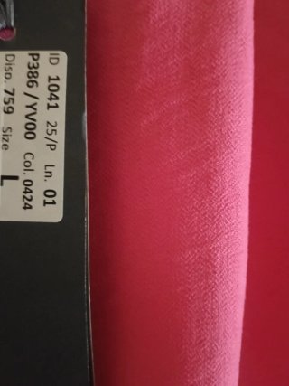 PANTALÓN PRECIOSO ROSA  YESZEE. NUEVO  Talla L