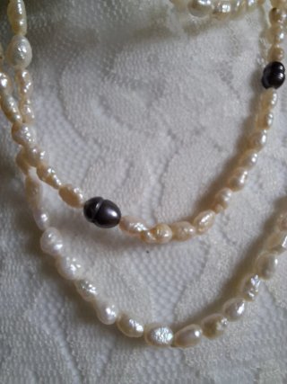 Set collane perle fiume e barocche