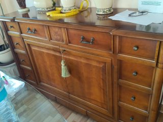 Mueble Comedor Madera Maciza Roble