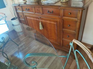 Mueble Comedor Madera Maciza Roble