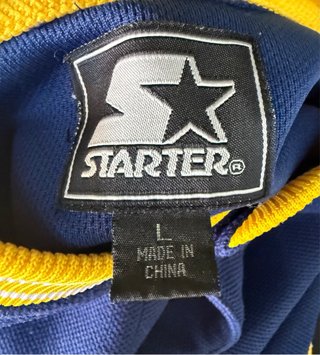 Camiseta Starter Azul y Amarilla