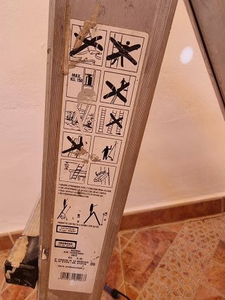 Escalera Tijera Aluminio