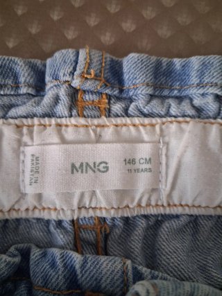 Shorts vaqueros niña Mango Talla 11