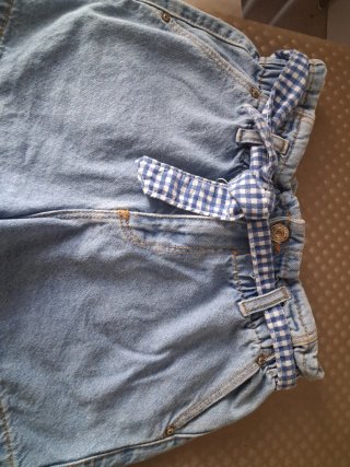 Shorts vaqueros niña Mango Talla 11