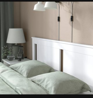 Estructura Cama Ikea SONGESAND Blanca 140x200