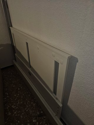 Estructura Cama Ikea SONGESAND Blanca 140x200