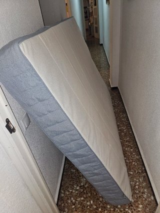 Estructura Cama Ikea SONGESAND Blanca 140x200