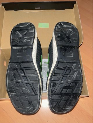 Scarpe U-Power nere e verdi
