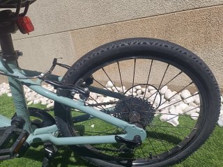 Bicicleta infantil Riverside 20 verde