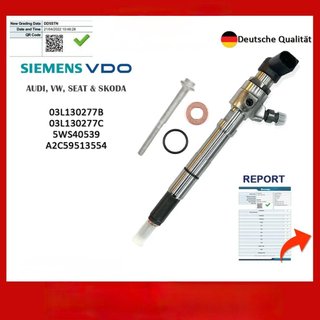 INYECTOR AUDI A1 1.6 TDI 03L130277B