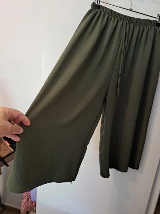 Conjunto Pantalón y Blusa Verde Talla Única