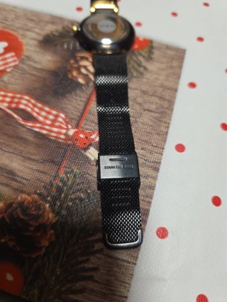 Reloj Tous Negro y Dorado Mujer