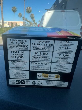Caja Panini Mundial FIFA 2026