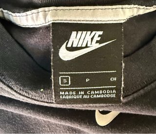Camiseta Nike Negra Talla M