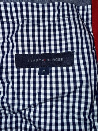 Chaqueta Bomber Tommy Hilfiger Roja Hombre Talla M