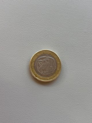 Moneda de 1 Euro Grecia 2002