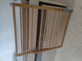 Barandilla de madera para escaleras