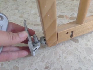 Barandilla de madera para escaleras