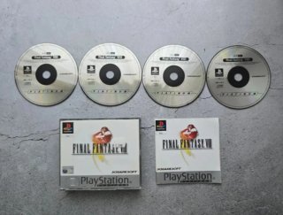 Final Fantasy VIII PS1 Platinum PAL ESP