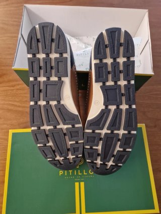 Zapatos Pitillos Hombre Marrones