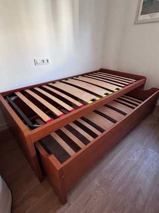 Cama nido madera 190/180x90