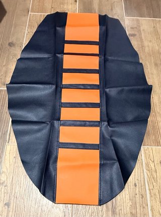 Funda asiento naranja enduro cross