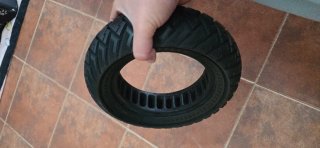 Ruedas macizas patinete eléctrico