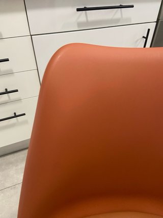 2 Sedie Nordiche Terracotta Nuove
