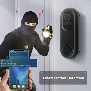 Timbre Inalámbrico con Cámara, Bateria de 9600 mAh