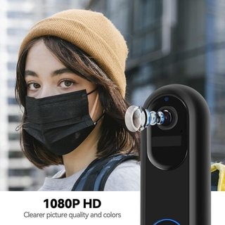 Timbre Inalámbrico con Cámara, Bateria de 9600 mAh