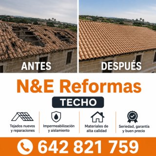 Reformas techo de panel sandwich