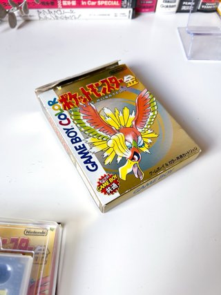 Pokemon Oro JP Nintendo GameBoy Color Cartucho