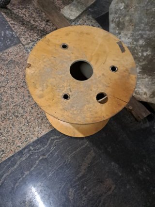 Bobina de madera para cables