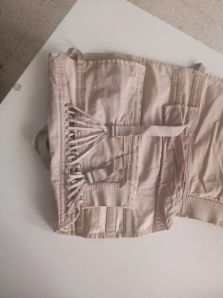 Faja sacrolumbar semirrígida Beige