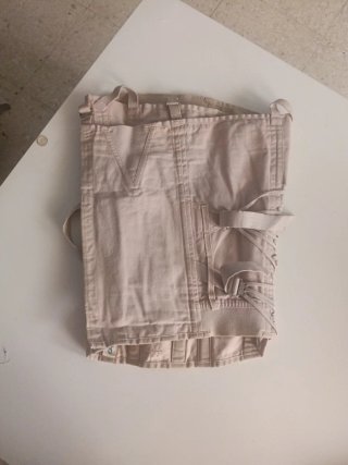Faja sacrolumbar semirrígida Beige