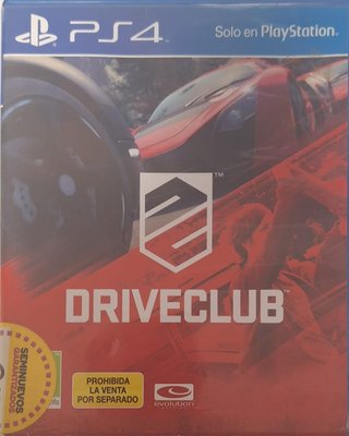 Juego Driveclub PS4