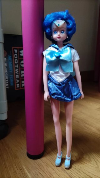 Muñeca vintage de Sailor Mercury