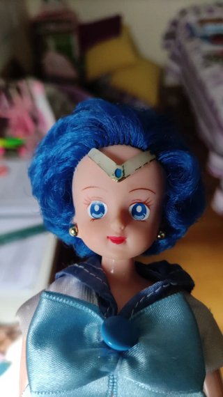 Muñeca vintage de Sailor Mercury