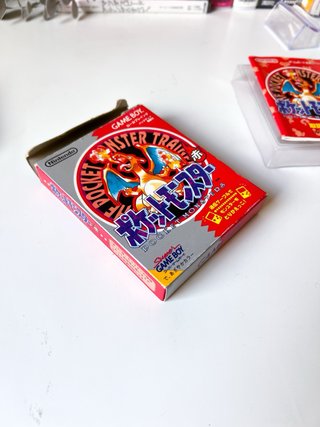 Pokemon Rojo JP Nintendo Game Boy RPG