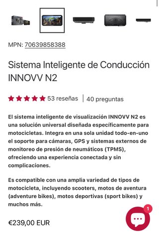 INNOVV N2 carplay moto